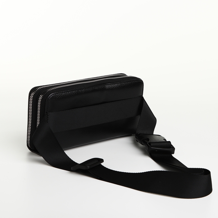 Портмоне-клатч мужской на молнии TEXTURA, цвет чёрный Портмоне-клатч мужской на молнии TEXTURA, цвет чёрный