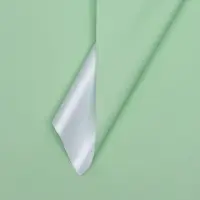 Пленка для цветов тонированная, матовая, светло - зелёная, 57&times;57 см &plusmn;5% см, 65 мкм