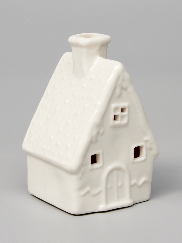 Светодиодная фигура "Уютный дом" 6.5х6х9.8, 1 LED, LR44x3(в компл.), Т/БЕЛЫЙ