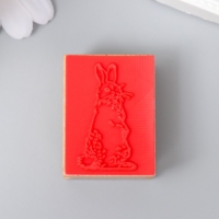 Печать дерево "Заяц" 4х3х2,4 см Печать дерево "Заяц" 4х3х2,4 см