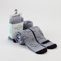 Колготки Крошка Я «Динозавры», цвет серый, рост 86-92 см Колготки Крошка Я «Динозавры», цвет серый, рост 86-92 см