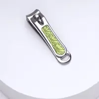 Кусачки книпсер маникюрные, с пилкой, 5 см, в коробке, МИКС