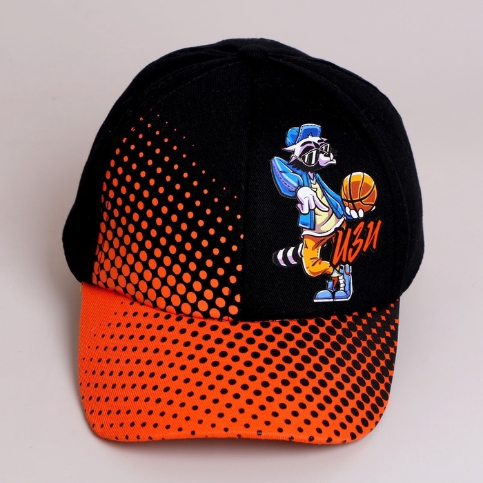 Кепка детская для мальчика &laquo;Изи&raquo;, цвет чёрный, р-р 54