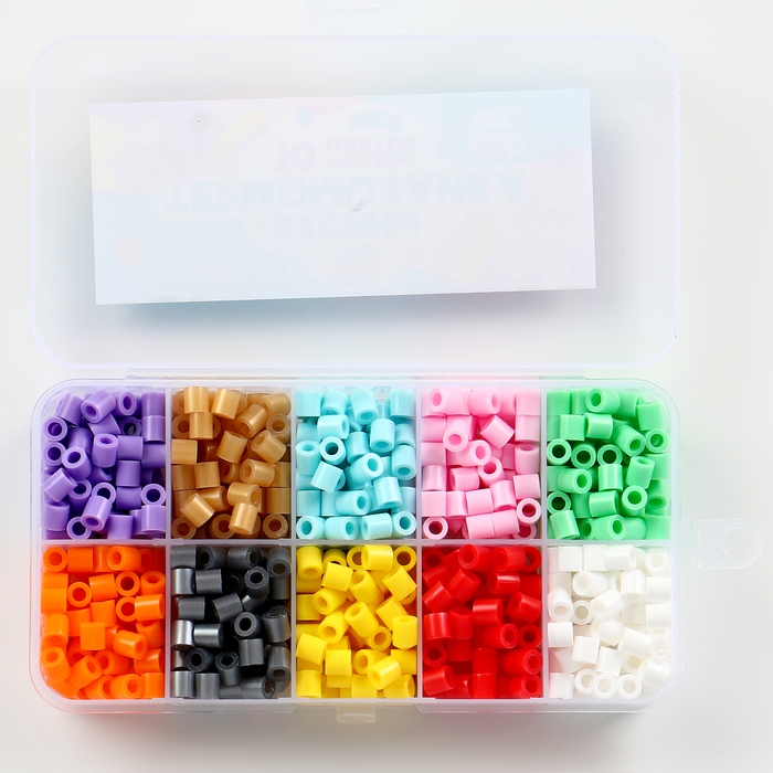 Набор бусин для термомозаики &laquo;Пастельные цвета&raquo;, 850 бусин