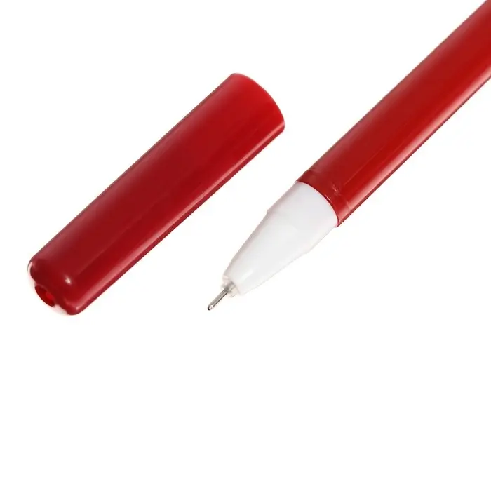 Ручка - прикол гелевая Calligrata &laquo;Зверушки&raquo; штрихкод на штуке, МИКС