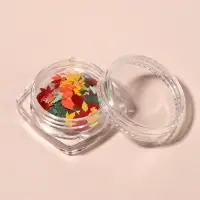 Фигурки для декора &laquo;Листья&raquo;, объёмные, разноцветные