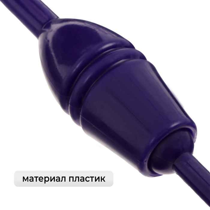 Булавы для художественной гимнастики вставляющиеся Grace Dance, 35 см, цвет фиолетовый