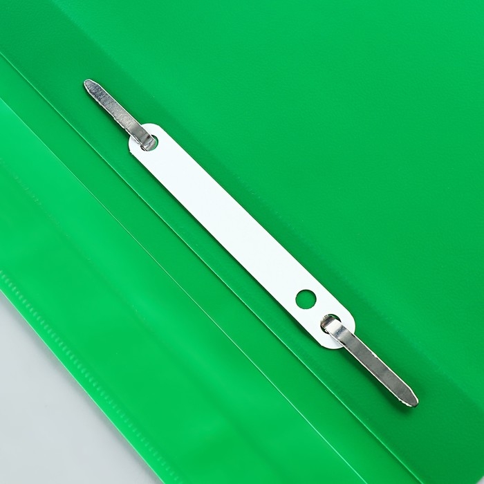 Набор папок-скоросшивателей А5, 5 штук, Calligrata, 180 мкм, с прозрачным верхом, зелёный