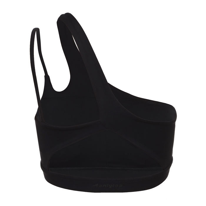 Топ спортивный Asymmetry, р-р L, цвет черный Топ спортивный Asymmetry, р-р L, цвет черный