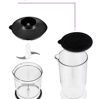 Блендер погружной со стаканом и венчиком KT-3052 (3 в 1)