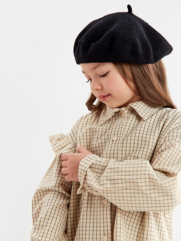 Рубашка детская с воланом KAFTAN р.34 (122-128 см)