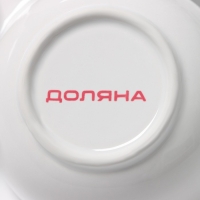 Менажница 3 ячейки Доляна &laquo;Зайка в золотом&raquo;, 16,5&times;9 см, цвет белый