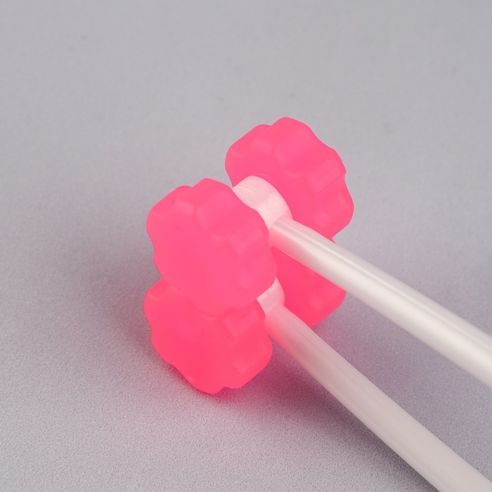 Массажёр для лица, 12 × 3,5 см, 2 ролика, цвет розовый Массажёр для лица, 12 × 3,5 см, 2 ролика, цвет розовый