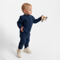 Джемпер детский вязаный MINAKU, цвет синий, рост 68-74 см