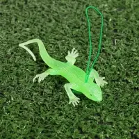 Декоративная подвеска &laquo;Ящерица&raquo;, 10&times;4.5 см, резина. светящаяся