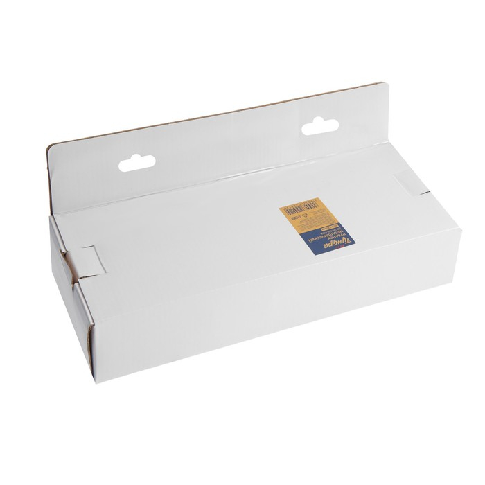 Рубанок металлический ТУНДРА, двойной нож, 320 х 50 мм