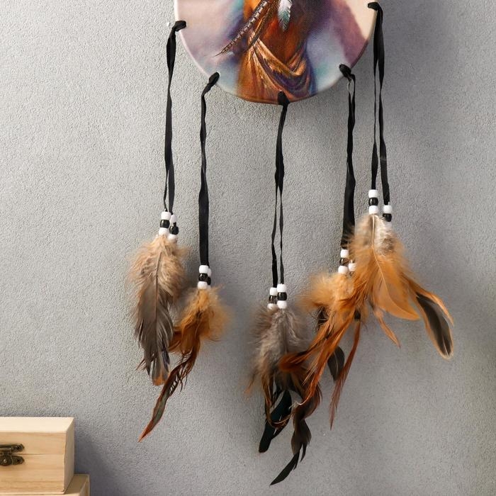 Ловец снов 81 Ловец снов 81 "Прекрасная леди" круг d=16 см