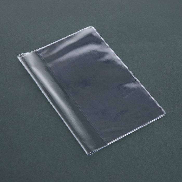 Набор для паспорта: обложка на паспорт; 10 чехлов на страницы паспорта, 2 чехла для карт, цвет прозрачный