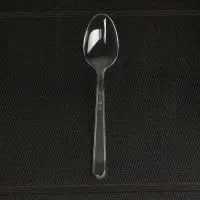 Ложка пластиковая одноразовая Не ЗАБЫЛИ! &laquo;Премиум&raquo;, 18 см, прозрачная, набор 6 шт./уп.