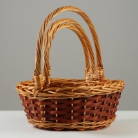 Набор корзин плетеных, 39х32х13/36 см, 34х26х11/31 см, 28х20х10/25 см, 3 шт, ива