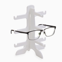 Подставка под очки 3 места, 16&times;14,5&times;20, цвет белый