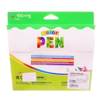 Фломастеры 12 цветов ТОЛСТЫЕ Jambo, в картонной коробке Фломастеры 12 цветов ТОЛСТЫЕ Jambo, в картонной коробке