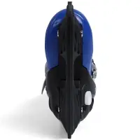 Коньки детские раздвижные BlackAqua, р. 34-37, для фитнеса, синие