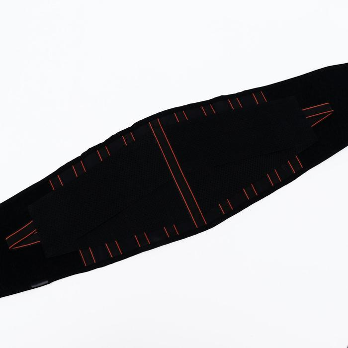 Корсет ортопедический НТ-Р-027, поясничный, жёсткий, чёрный, размер M (75-100)