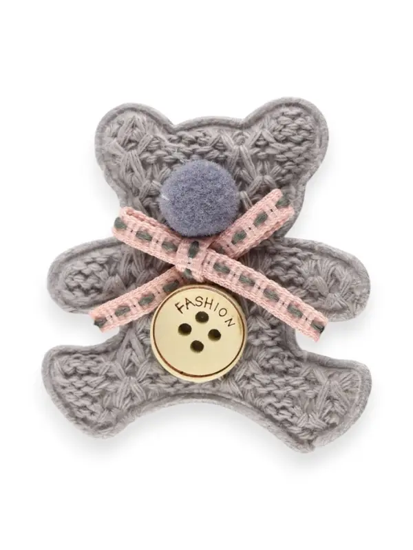 Аппликация &laquo;Мишка&raquo;, 5&times;4.5 см