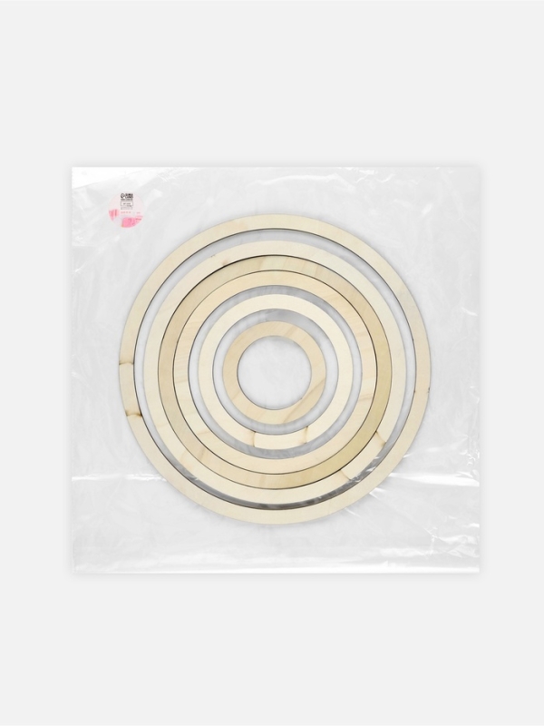 Набор основ для макраме, круглых, 6 шт., 4 мм, d=10/15/19.5/22.5/25.5/30 см Набор основ для макраме, круглых, 6 шт., 4 мм, d=10/15/19.5/22.5/25.5/30 см