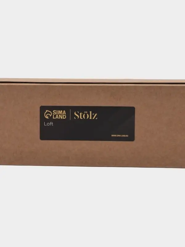 Поручень для ванны St&ouml;lz, 30&times;5&times;7 см, нержавеющая сталь, чёрный