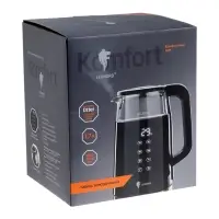 Чайник электрический Leonord LE-1511, 1.7л,дисплей, поддержание температуры 40-100℃,черный