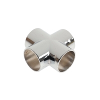 Муфта с 4-мя направлениями ТУНДРА, Х-образная, d=25 мм Муфта с 4-мя направлениями ТУНДРА, Х-образная, d=25 мм