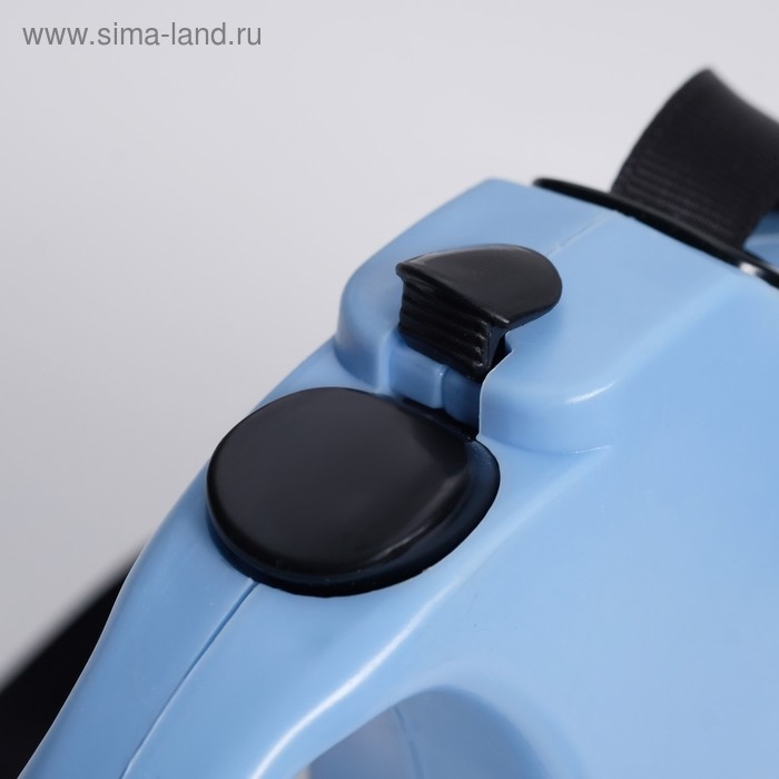 Рулетка DIIL, 4 м, до 20 кг, лента, голубая