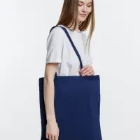 Холщовая сумка Optima 135, темно-синяя