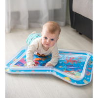 Акваковрик надувной развивающий водный коврик &laquo;Морские жители&raquo;, 65x50 см, Крошка Я