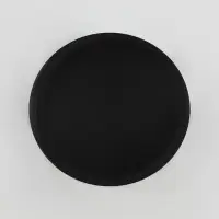 Чашки для бюстгальтера &laquo;Круг&raquo;, 2XL (52), d=16.5 см, пара, чёрные