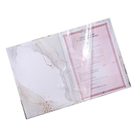 Папка для свидетельства о заключении брака &laquo;Вместе навсегда&raquo;, А4