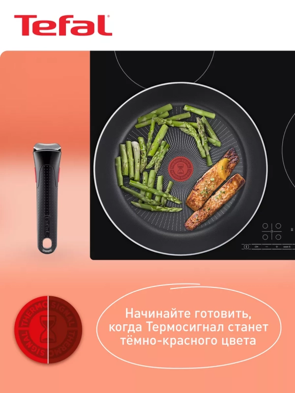 Набор посуды со съемной ручкой Ingenio Emotion L897S574