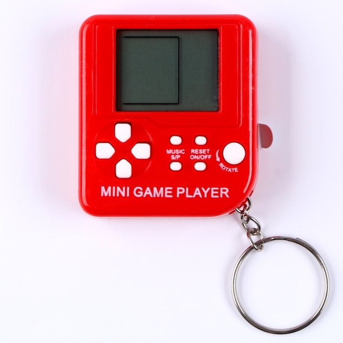 Электронная игра на брелоке, цвета МИКС