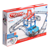 Детский автотрек &laquo;Крутой вираж&raquo;, работает от батареек