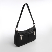 Сумка женская TEXTURA, маленький размер, цвет чёрный