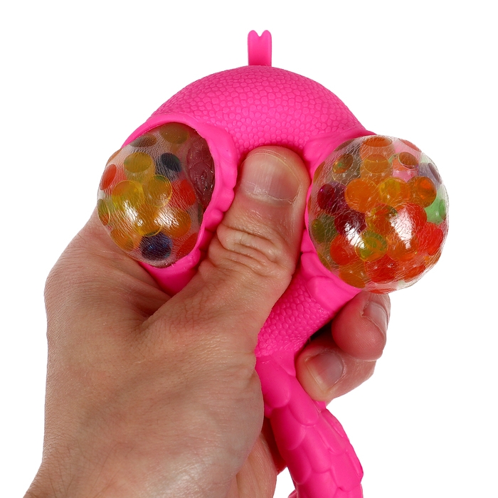 Новый год! Антистресс сквиш мялка &laquo;Веселая змейка&raquo;, в шоубоксе