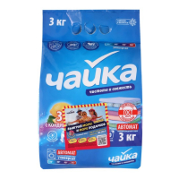 Порошок для стирки Чайка &laquo;Лимон&raquo;, автомат, 3 кг