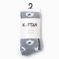 Колготки детские KAFTAN "Мишки" 104-110 см, серый Колготки детские KAFTAN "Мишки" 104-110 см, серый