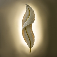 Бра "Перо" LED 22Вт 4000К белый 17х4х64см