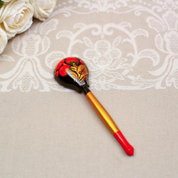 Набор &laquo;Розетка с ложкой&raquo;, 10&times;4&times;10 см, хохлома