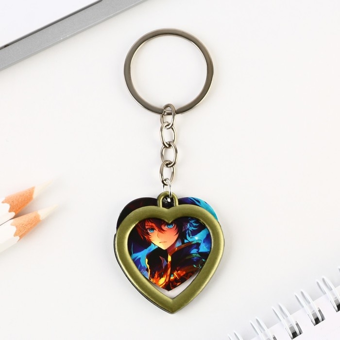 Брелок для ключей с местом под фото &laquo;Аниме&raquo;, 8 х 3 см