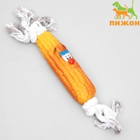 Игрушка на канате "Кукуруза" для собак, 30 см (кукуруза 14 см) Игрушка на канате "Кукуруза" для собак, 30 см (кукуруза 14 см)