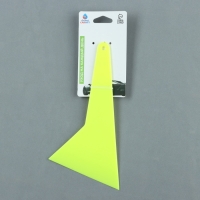 Шпатель для плёнки, 22.5&times;11.5 см, жёлтый